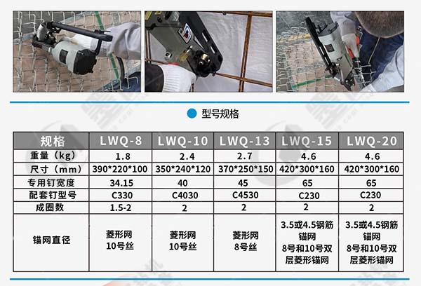 礦用錨網(wǎng)連扣機(jī)